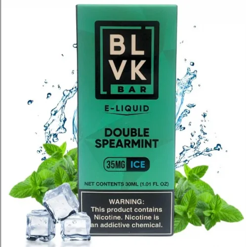BLVK Bar Double Spearmint Ice Salt Likit 30ml - Premium Salt Likit