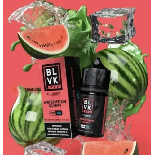 BLVK Bar Watermelon Gummy Ice Salt Likit 30ml - Premium Salt Likit