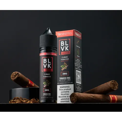 BLVK Cuban Tobacco 100ml Likit - Premium Likit