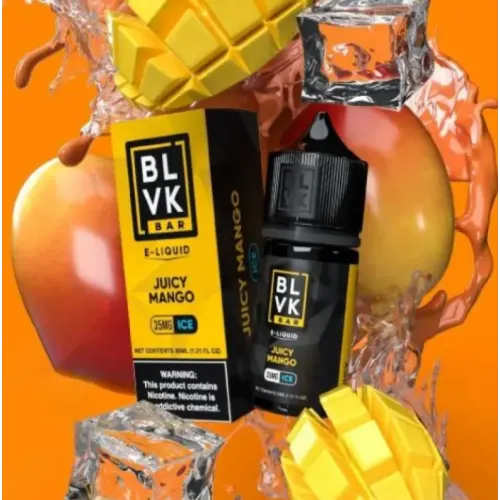 BLVK Juicy Mango Ice Salt Likit 30ml - Premium Salt Likit