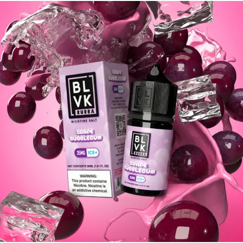 BLVK Salt Grape Bubblegum 60ml - Premium Salt Likit