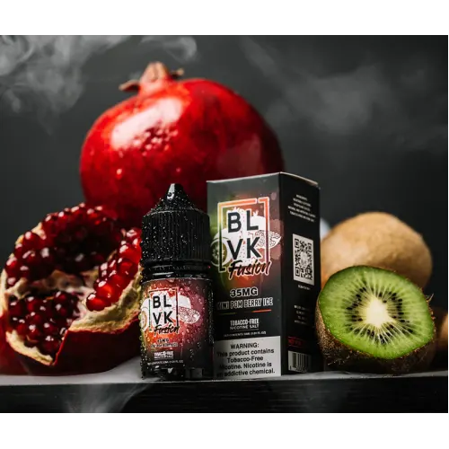 BLVK Salt Kiwi Pom Berry Ice 60ml - Premium Salt Likit