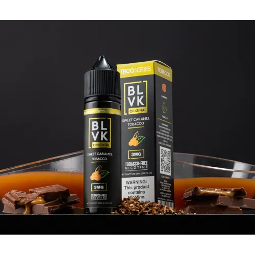 BLVK Sweet Caramel Tobacco 100ml Likit - Premium Likit