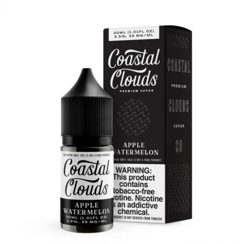 Coastal Clouds - Apple Watermelon 30mL Salt Likit - Premium Salt Likit