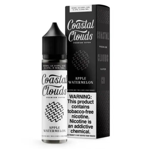 Coastal Clouds - Apple Watermelon 60mL - Premium Likit