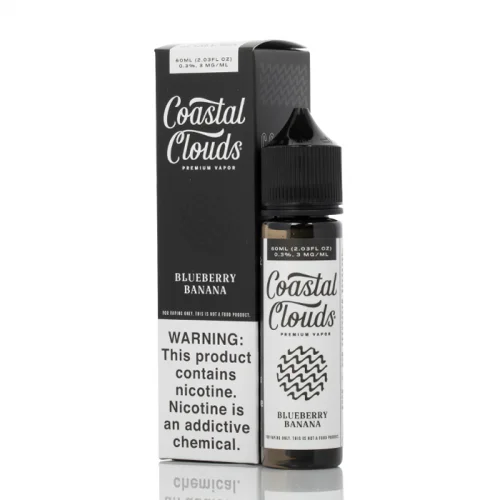 Coastal Clouds – Blueberry Banana 60mL - Premium Likit