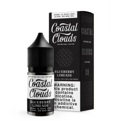 Coastal Clouds - Blueberry Limeade 30mL Salt Likit - Premium Salt Likit