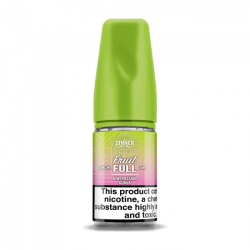 Dinner Lady Kiwi Passion Guava Salt Likit 30ML - Premium Salt Likit