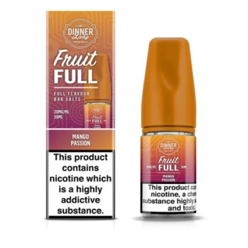 Dinner Lady Mango Passion Salt Likit 30ML - Premium Salt Likit