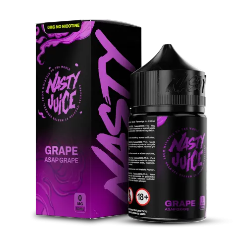 Nasty Juice A$AP GRAPE - Siyah Üzüm ve Nane Aromalı 60ML - Premium Likit