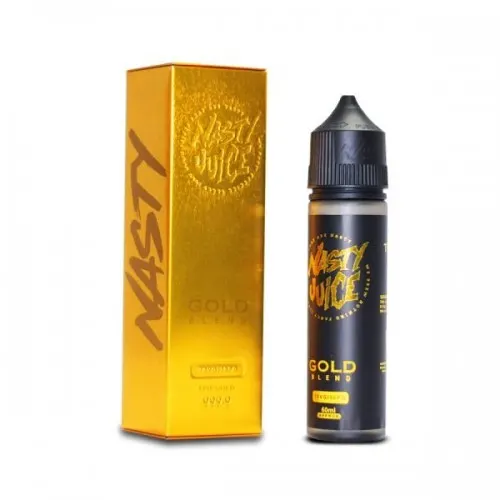 Nasty Juice Gold Blend - Tütün Badem Aromalı 60ML - Premium Likit