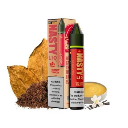 Nasty Juice LIQ - Custard Tobacco 60ML - Premium Likit