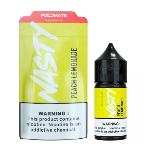 Nasty Juice - Peach Lemonade 30ML - Premium Salt Likit
