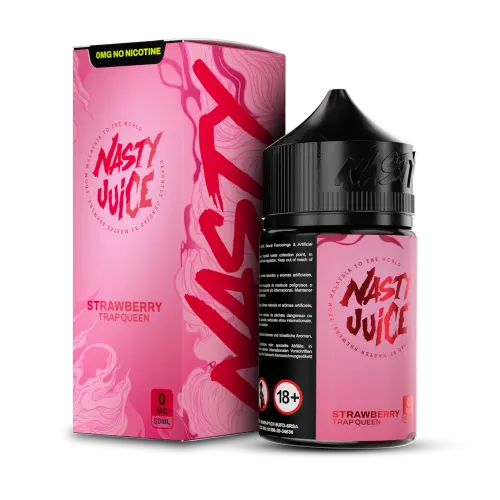 Nasty Juice Trap Queen - Çilek Aromalı 60ML - Premium Likit