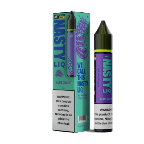 Nasty Liq Salt Aloe Grape 30ml - Premium Salt Likit
