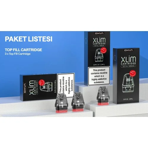 Oxva Xlim Yedek Kartuş - Pod Sistem