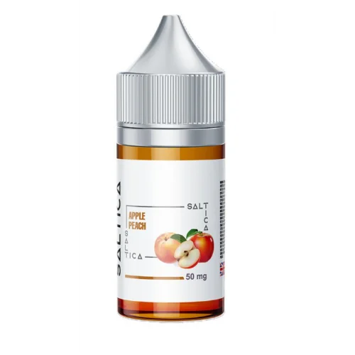 Saltica Apple Peach Salt Likit 30ML - Premium Salt Likit