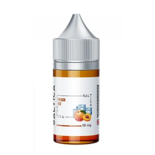 Saltica Peach İce Salt Likit 30ML - Premium Salt Likit