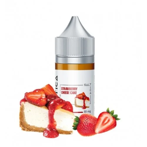Saltica Strawberry Cheesecake Salt Likit 30ML - Premium Salt Likit