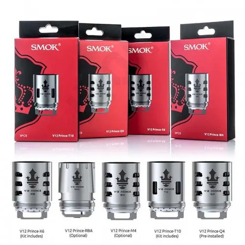 Smok V12 Prince M4/q4/x6/t10/mesh/strip Coil (3'lü Paket) - Coil