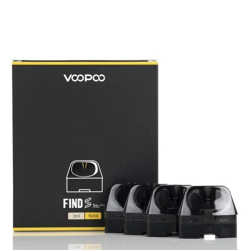 Voopoo Find S Trio Boş Yedek Kartuş 4 Adet - Pod Sistem