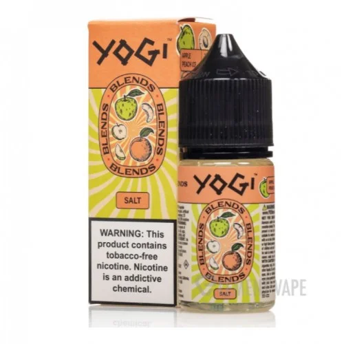 Yogi -  Apple Peach Ice 30ML SALT LİKİT - Premium Salt Likit
