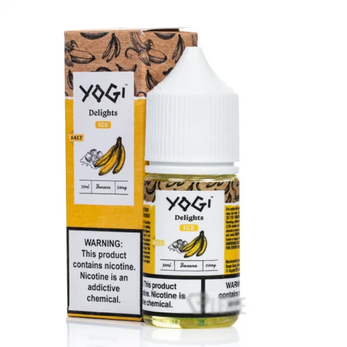 Yogi - Banana Ice 30ML SALT LİKİT - Premium Salt Likit