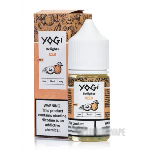 Yogi - Peach İce 30ML SALT LİKİT - Premium Salt Likit