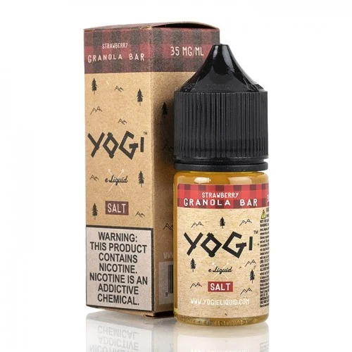 Yogi - Strawberry Granola Bar 30ML SALT LİKİT - Premium Salt Likit
