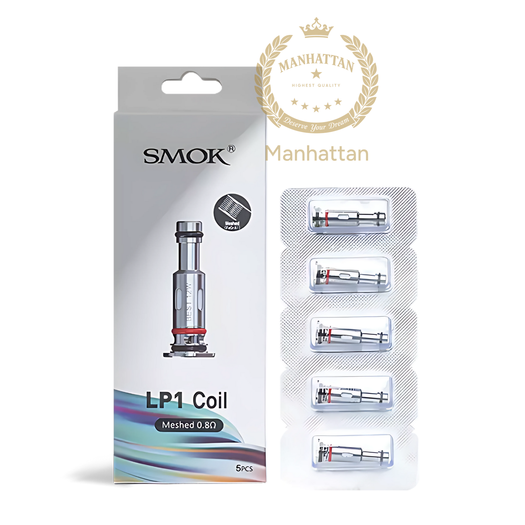 Smok LP1 0.8ohm Mesh Coil (%100 Orijinal)