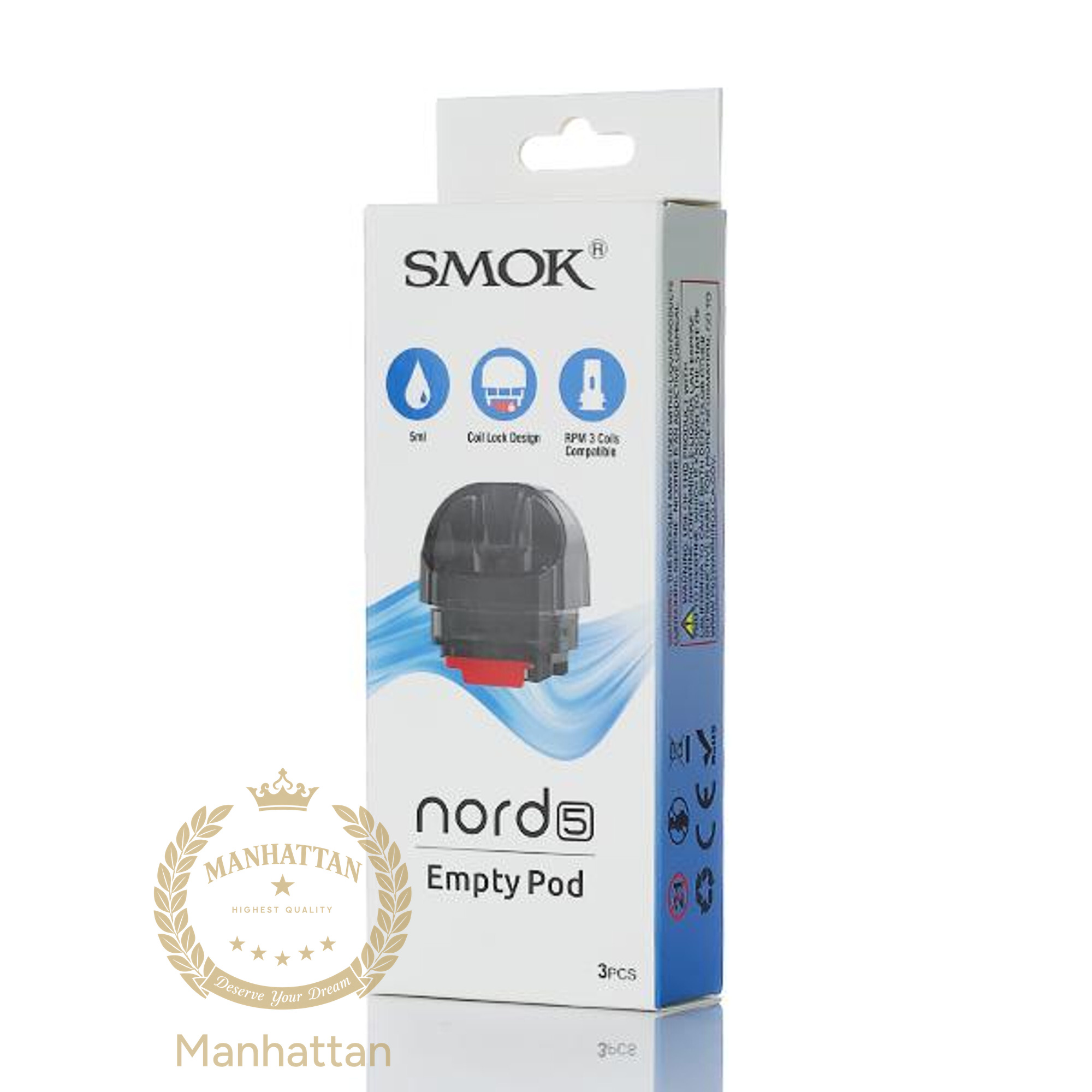 Smok Nord 5 Boş Kartuş Başlığı (%100 Orijinal)