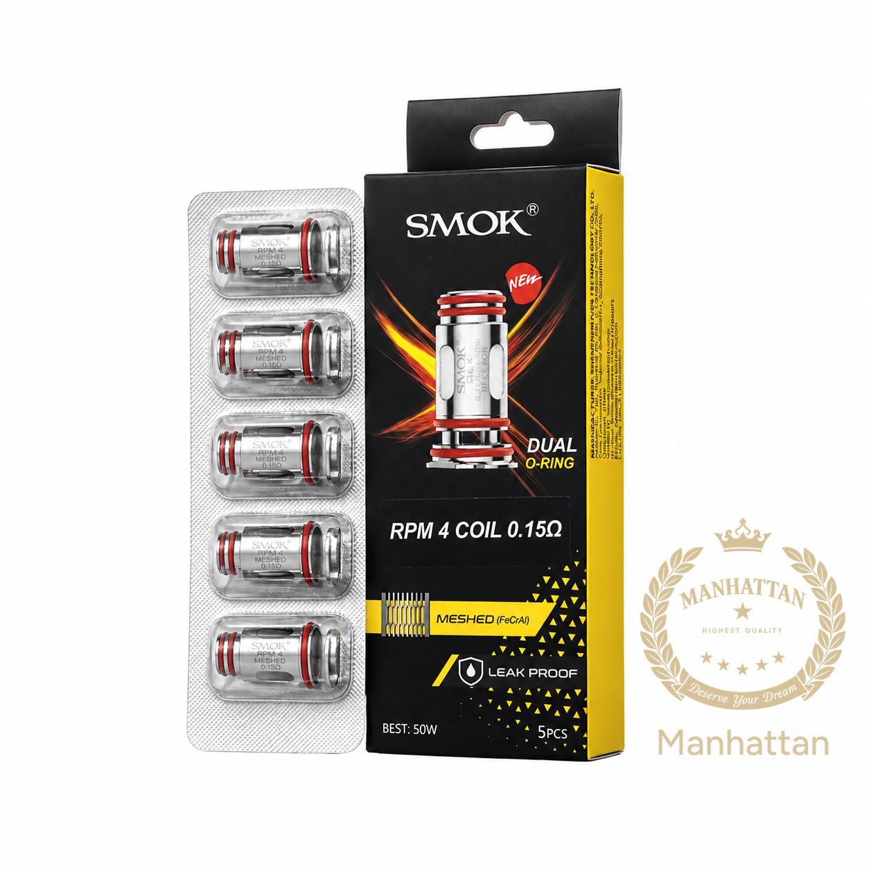 SMOK RPM 4 Coil (5'li Paket) (%100 Orijinal)