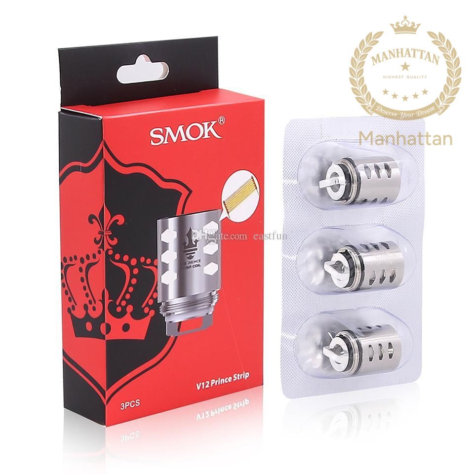 Smok TFV12 Prince M4/ Q4/ X6/ T10/ STRIP Coil (%100 Orijinal)