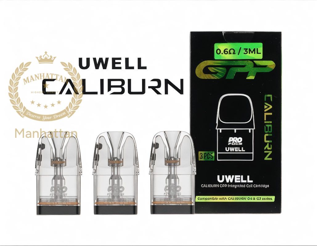 Uwell Caliburn GPP/G3/G4 Kartuş/Coil (0.4ohm / 0.6ohm / 0.9ohm/1.2ohm) %100 Orijinal
