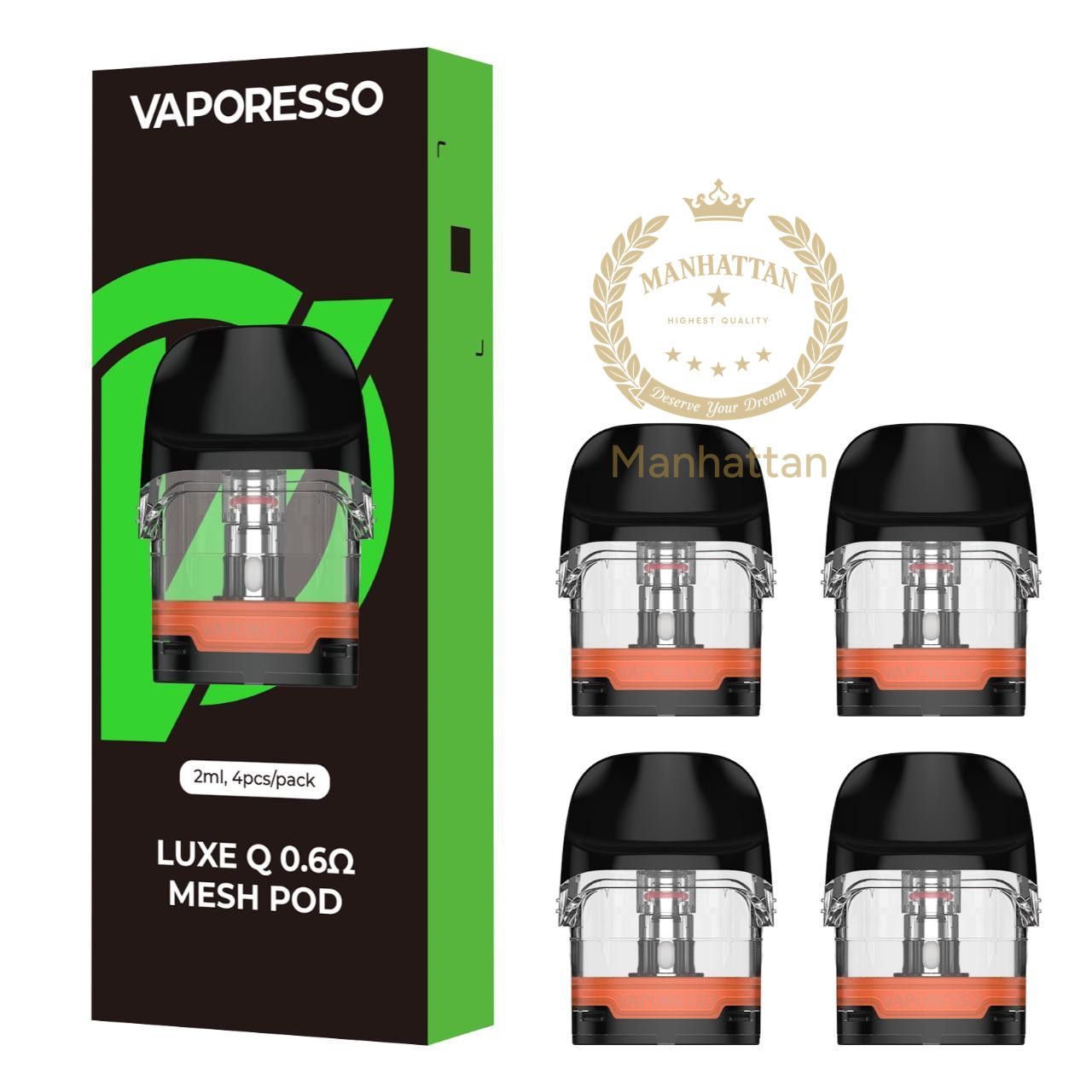 Vaporesso LUXE Q Coil 0.8ohm/1.2ohm Kartuş (%100 Orijinal)