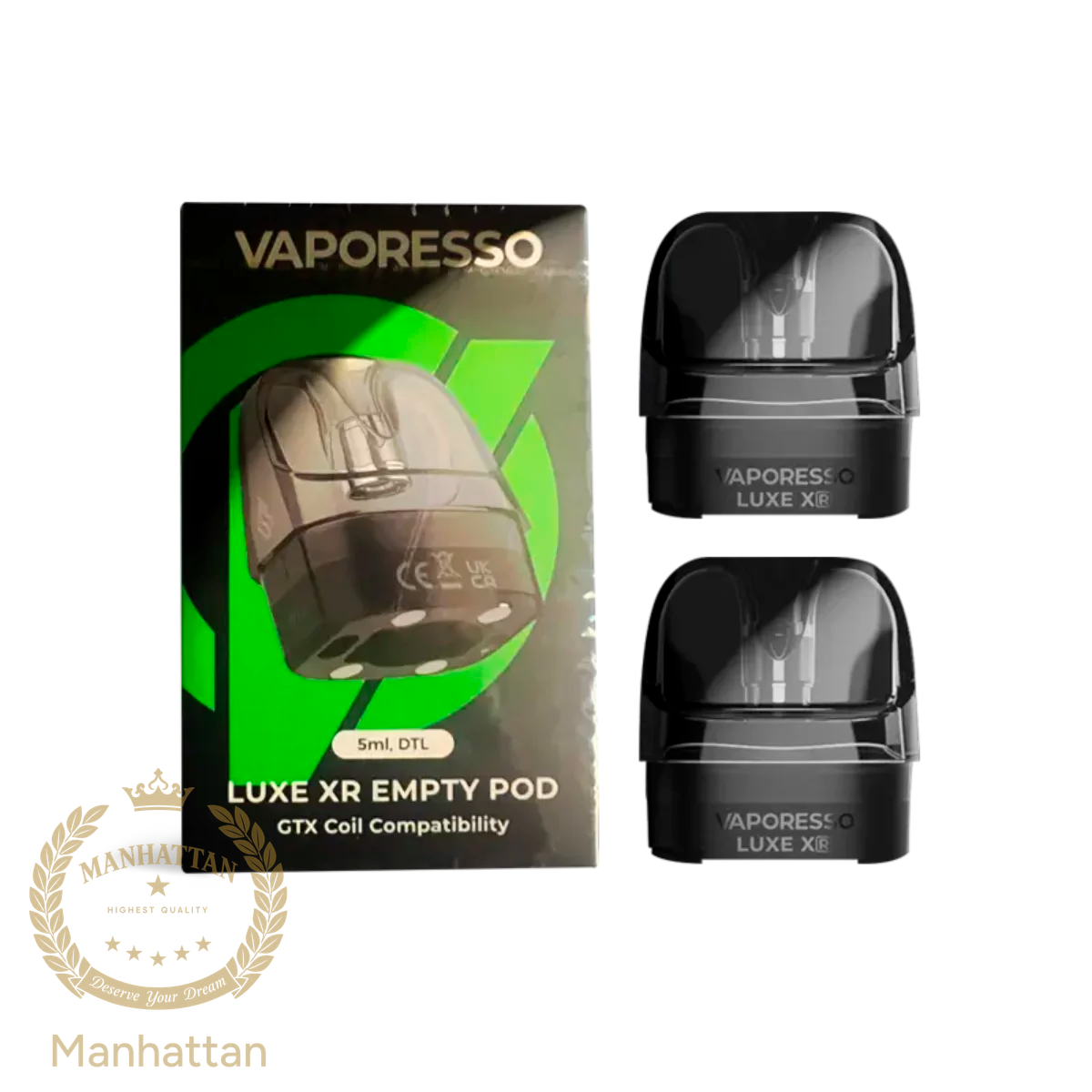 Vaporesso Luxe XR Boş Kartuş DTL/MTL (%100 Orijinal)
