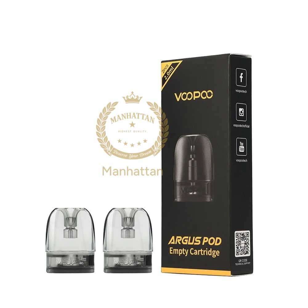 VOOPOO Argus Pod Boş Kartuş (2'li) (%100 Orijinal)