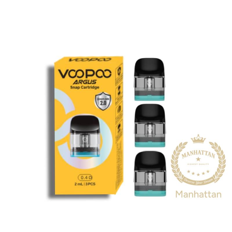 VOOPOO Argus Snap Kartuş 0.4/0.7/1.0 Ohm (3'lü Paket) (%100 Orijinal)