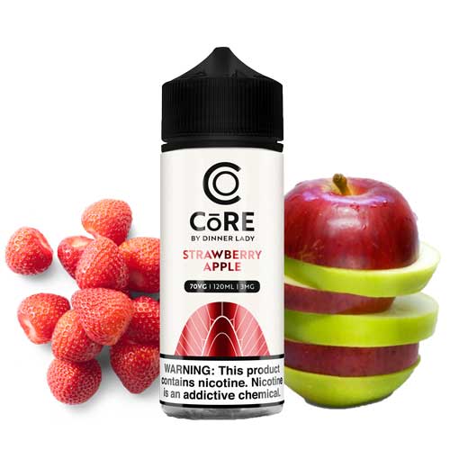 Dinner Lady Core Strawberry Apple - DR. Juicy