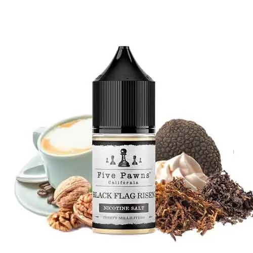 Five Pawns Salt Likit Black Flag Risen - DR. Juicy