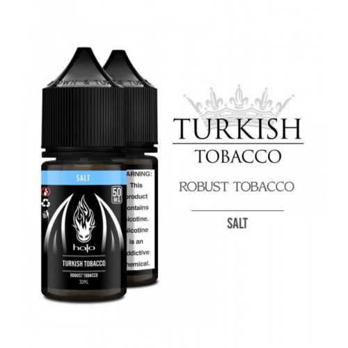 Halo Salt Likit Turkish Tobacco - DR. Juicy