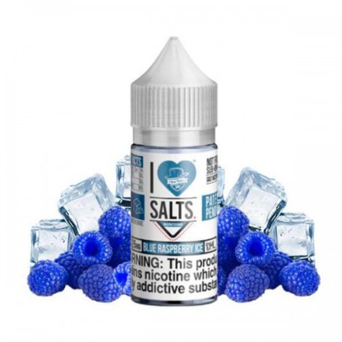 I LOVE SALTS BLUE RASPBERRY ICE - DR. Juicy