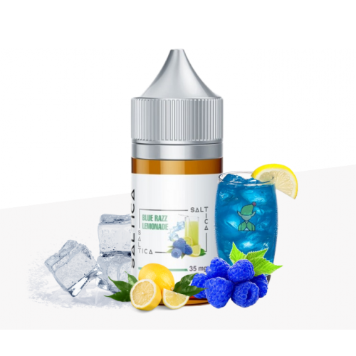 Saltica Blue Razz Lemonade Salt - DR. Juicy