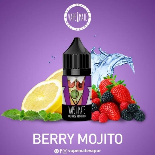 Vape Mate Berry Mojito Salt Likit - DR. Juicy