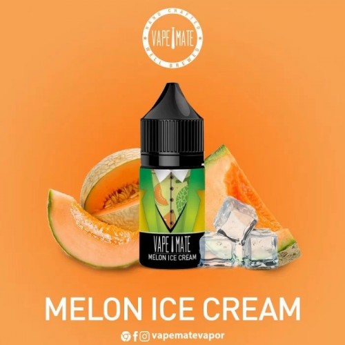 Vape Mate Melon Ice Cream Salt Likit - DR. Juicy