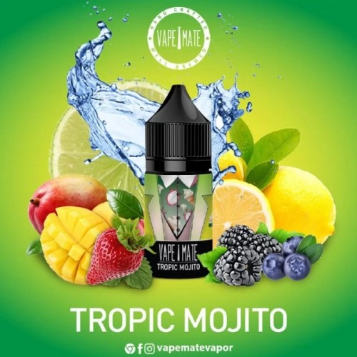 Vape Mate Tropic Mojito Salt Likit - DR. Juicy